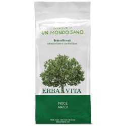 Erba Vita Noce Polvere Mallo 100g integratore naturale per il benessere intestinale