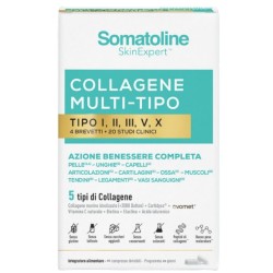 Somatoline Collagene Multi Tipo 40 Compresse - Integratore per unghie, pelle e capelli