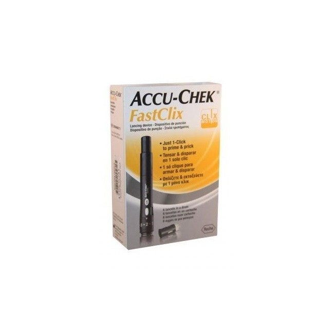 Roche Penna Pungidito Accu-chek Fastclix Kit