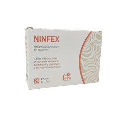 Ninfex 20 Bustine Fera Pharma per il benessere delle vie urinarie e comfort intimo femminile