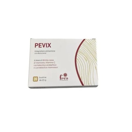 Pevix Fera Pharma 20 bustine per il benessere intestinale e digestivo Pevix Fera Pharma 20 bustine per il benessere intestinale e digestivo