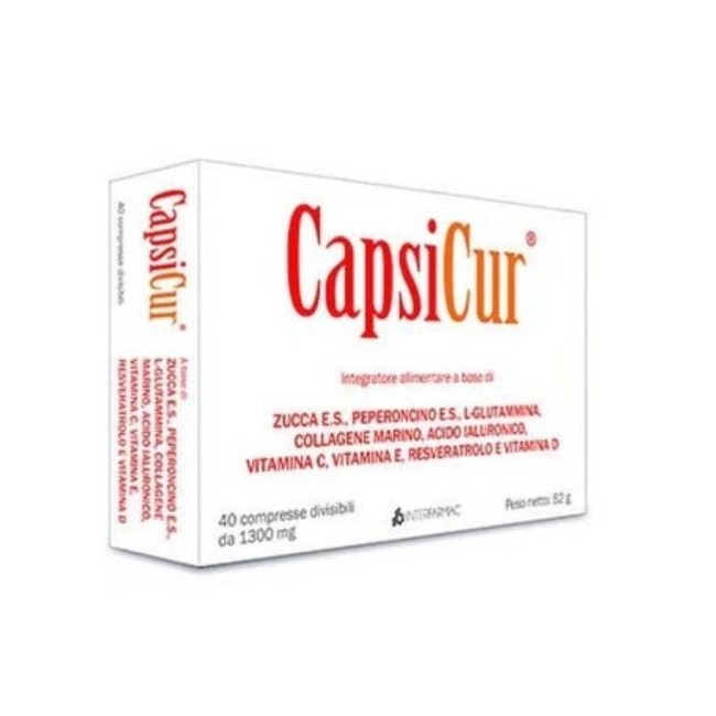 Interfarmac Capsicur 40 Compresse - Integratore per il benessere delle articolazioni