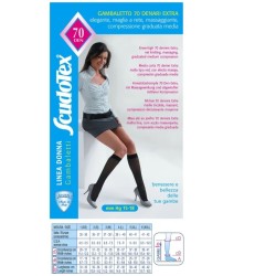 Gambaletto 70 Extra Skin 3 Scudotex per compressione graduata e benessere delle gambe