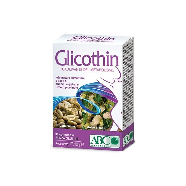 Glicothin 30 Compresse per il controllo glicemico e il benessere metabolico Glicothin 30 Compresse per il controllo glicemico e il benessere metabolico