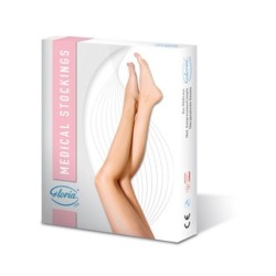 Collant compressivo Gloriamed Micro 181 beige taglia M per benessere gambe