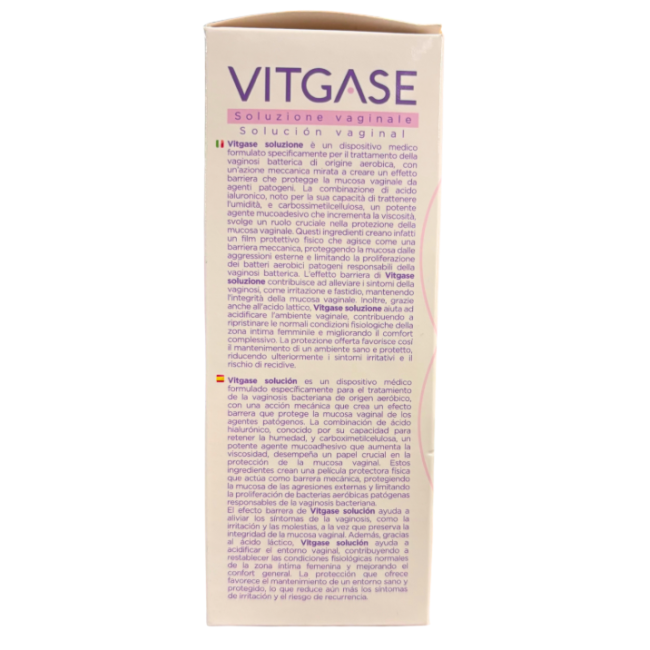 Gemavip Soluzione Vaginale Vitgase 4 Flaconi Da 140 Ml