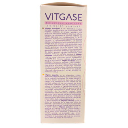 Gemavip Soluzione Vaginale Vitgase 4 Flaconi Da 140 Ml