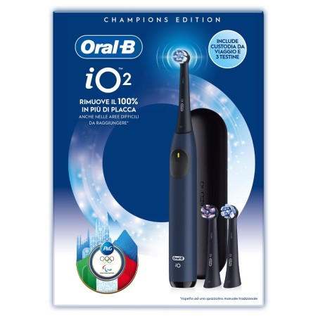 Procter & Gamble Oralb Io2 Cortina Spazzolino Elettrico Ricaricabile + Tc