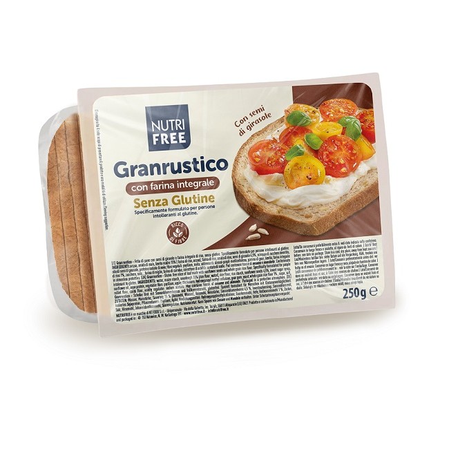 Nutrifree Granrustico Con Farina Integrale 250 G