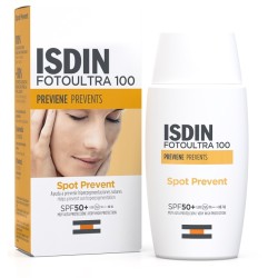 Isdin Fotoultra Spot Prevent SPF50+ protegge e previene le macchie solari con alta protezione