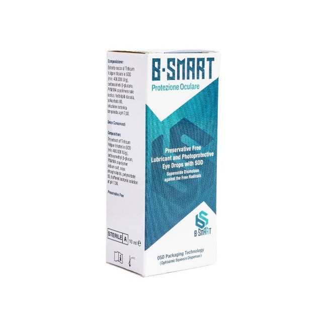 Vista E Viso B-smart Protezione Oculare 10ml - Collirio per occhi stanchi e arrossati Vista E Viso B-smart Protezione Oculare 10ml - Collirio per occhi stanchi e arrossati