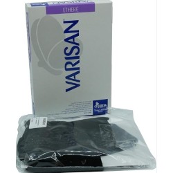 Calze autoreggenti Varisan Ethere 10-15 mmHg con tecnologia antibatterica argento, colore poudre
