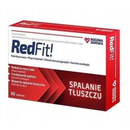 Redfit 60 Compresse - Integratore Bruciagrassi per il Controllo del Peso