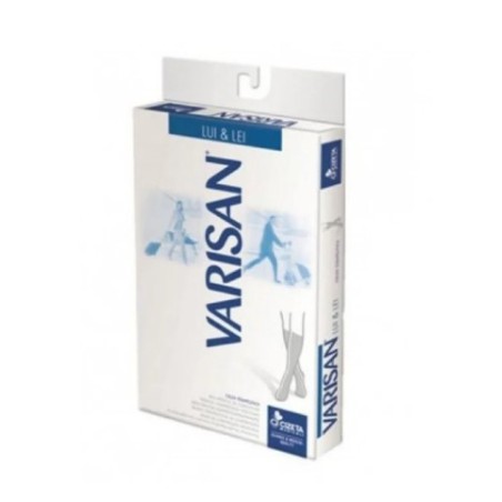 Gambaletto a compressione graduata Varisan Lui 18 mmHg in cotone nero taglia 2 Gambaletto a compressione graduata Varisan Lui 18 mmHg in cotone nero taglia 2
