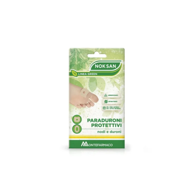 Paraduroni Noksan Green trattamento professionale contro nodi e duroni ai piedi 4 pezzi Paraduroni Noksan Green trattamento professionale contro nodi e duroni ai piedi 4 pezzi