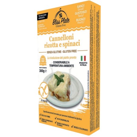 Pharma Titano Bliss Plate Cannelloni Ricotta E Spinaci 300 G
