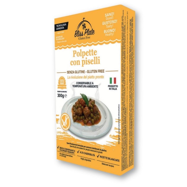 Pharma Titano Bliss Plate Polpette Con Piselli 300 G