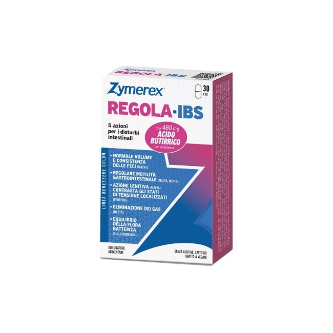 Wilco Farma Zymerex Regola-ibs 30 Compresse Senza Glutine Senza Lattosio
