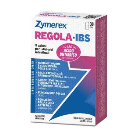 Wilco Farma Zymerex Regola-ibs 30 Compresse Senza Glutine Senza Lattosio