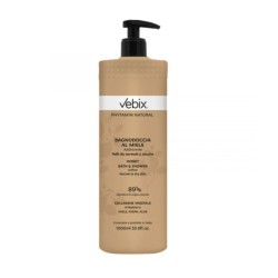 Bagnodoccia Vebix Phytamin al Miele 1000ml con dosatore pratico e delicato
