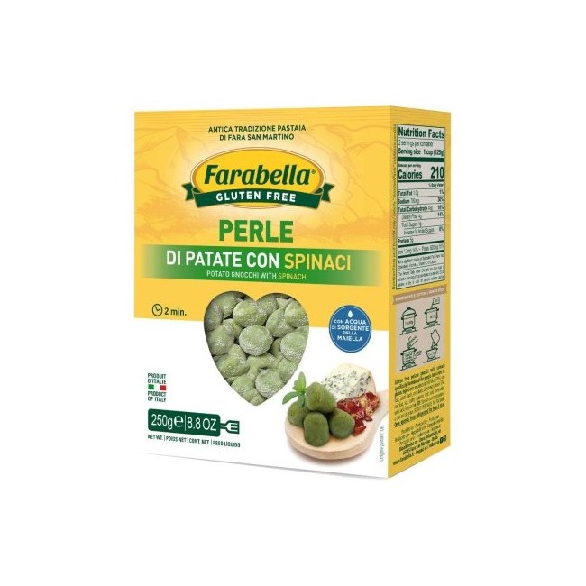 Bioalimenta Farabella Perle Patate Spinaci 250 G