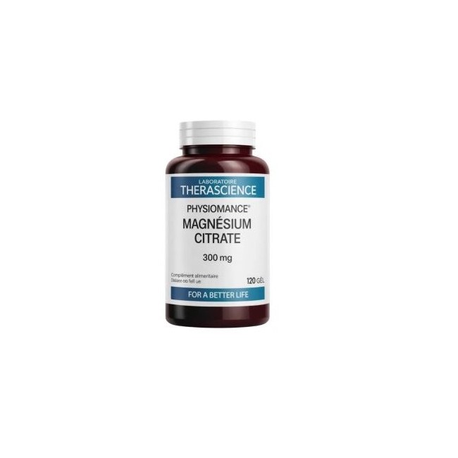 Therascience Physiomance Magnesium Citrate - Integratore di magnesio citrato 120 capsule Therascience Physiomance Magnesium Citrate - Integratore di magnesio citrato 120 capsule