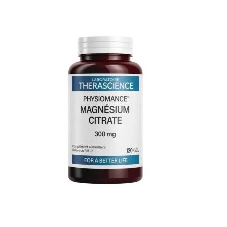 Therascience Physiomance Magnesium Citrate - Integratore di magnesio citrato 120 capsule Therascience Physiomance Magnesium Citrate - Integratore di magnesio citrato 120 capsule