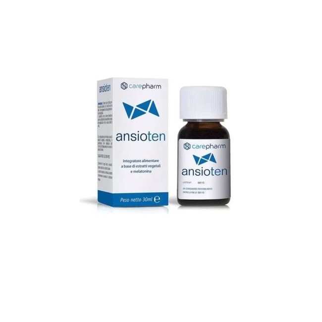 Carepharm Ansioten Spray 30 ml per il rilassamento e il benessere del sonno Carepharm Ansioten Spray 30 ml per il rilassamento e il benessere del sonno