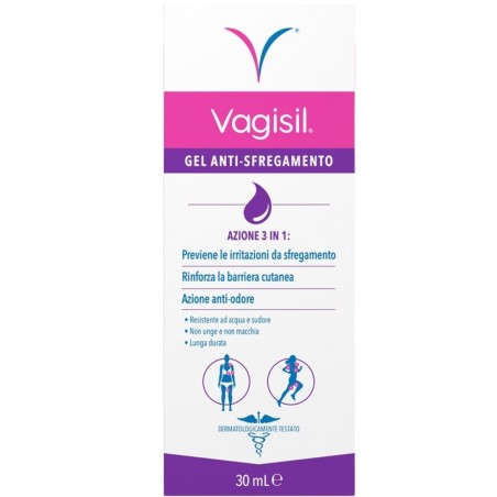 Vagisil Gel Anti Sfregamento 30ml protezione delicata contro irritazioni e arrossamenti Vagisil Gel Anti Sfregamento 30ml protezione delicata contro irritazioni e arrossamenti
