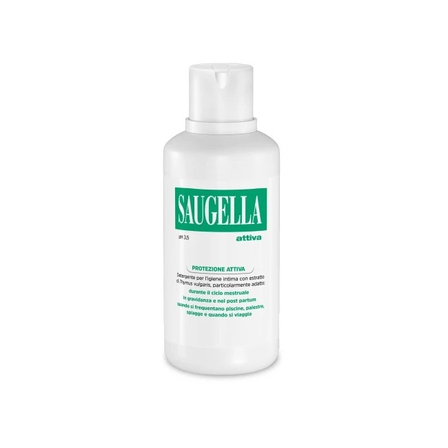 Saugella Attiva 750ml detergente intimo delicato per igiene quotidiana femminile Saugella Attiva 750ml detergente intimo delicato per igiene quotidiana femminile