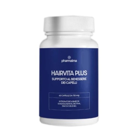 Pharmalma Hairvita Plus 60 Capsule per capelli sani e forti integratore alimentare specifico Pharmalma Hairvita Plus 60 Capsule per capelli sani e forti integratore alimentare specifico