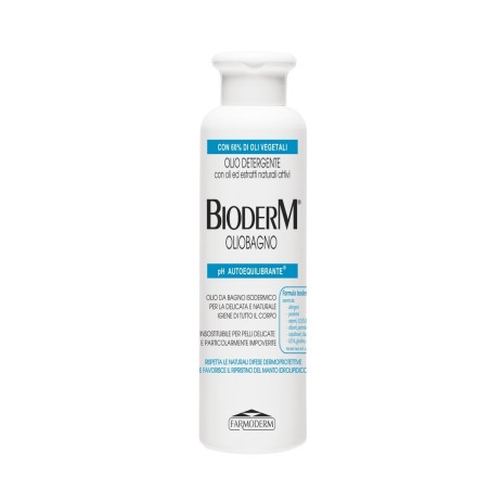 Farmoderm Bioderm Olio Bagno 500ml per pelle delicata e idratata