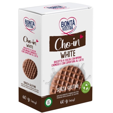 Callicari Group Bonta' Vostra Cho-in White Biscotti A Cialda 4 Pezzi 27,5 G