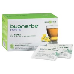 Tisana Buonerbe Forte Bios Line 20 bustine depurativa senza glutine e lattosio
