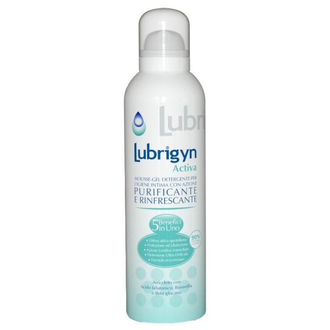 Uniderm Farmaceutici Lubrigyn Activa Mousse-gel Detergente 150 Ml