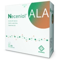 Erbozeta Neceniol Ala integratore alimentare in bustine senza glutine e lattosio per il benessere