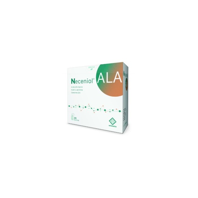 Erbozeta Neceniol Ala integratore alimentare in bustine senza glutine e lattosio per il benessere