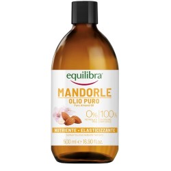 Olio di Mandorle Dolci Equilibra 500ml per idratazione corpo e viso naturale