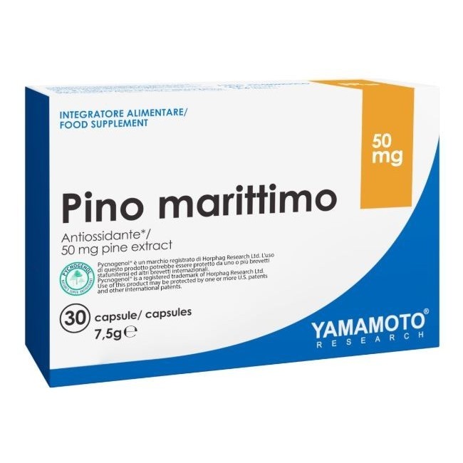 Yamamoto Pino Marittimo 30 Capsule integratore antiossidante naturale per il benessere