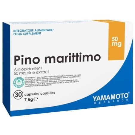 Yamamoto Pino Marittimo 30 Capsule integratore antiossidante naturale per il benessere