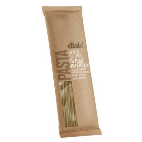 Dialcos Dialsi Spaghetti di Riso Integrale Biologico Senza Glutine 400g - Pasta Numero 20