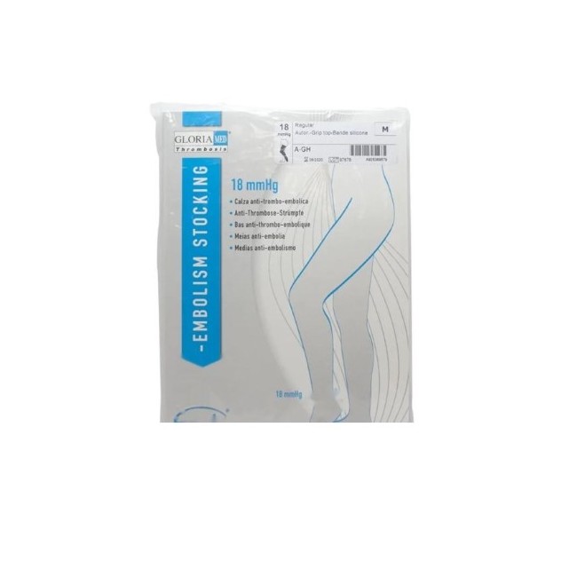Gambaletto corto a compressione graduata Gloria Med Gloriamed Thrombosis 18 misura XXL Gambaletto corto a compressione graduata Gloria Med Gloriamed Thrombosis 18 misura XXL