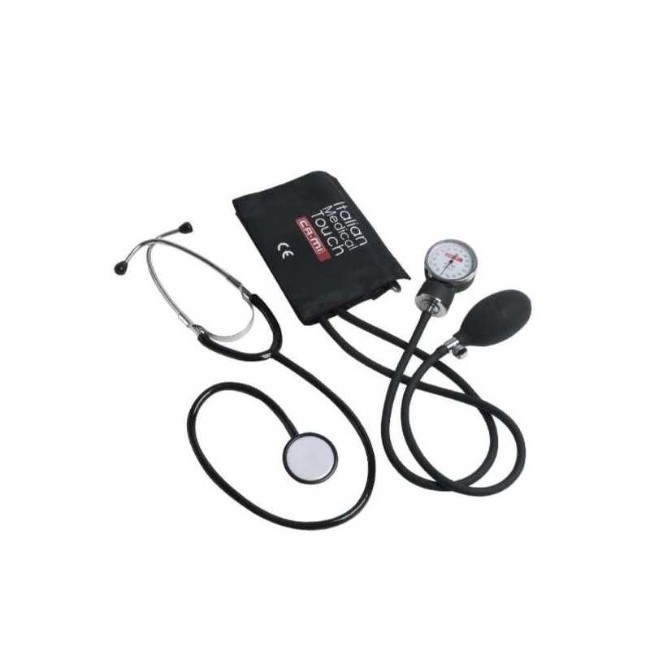 Sfigmomanometro aneroide Ca-mi A-100 con stetoscopio per misurazioni professionali accurate