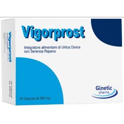 Ginetic Pharma Vigorprost 30 Capsule - Integratore per il benessere della prostata