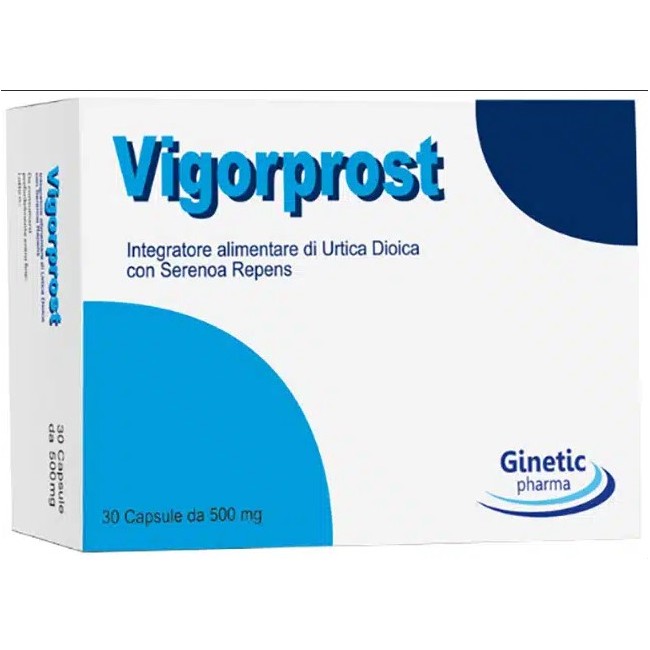 Ginetic Pharma Vigorprost 30 Capsule - Integratore per il benessere della prostata