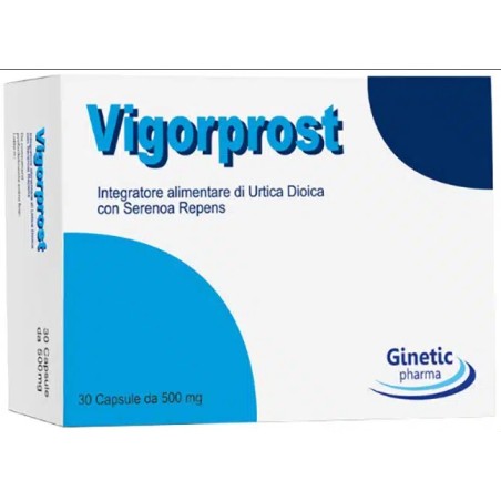 Ginetic Pharma Vigorprost 30 Capsule - Integratore per il benessere della prostata