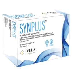 Vela Farmaceutici Synplus - Integratore SAMe 1200mg per benessere mentale - 30 compresse