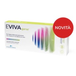 Eye Pharma Eviva Garze Sterili Oculari Monouso - Confezione da 18 pezzi per igiene oculare