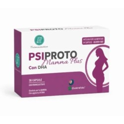 Psiproto Mamma Plus DHA - Integratore per gravidanza e allattamento con DHA e acido folico