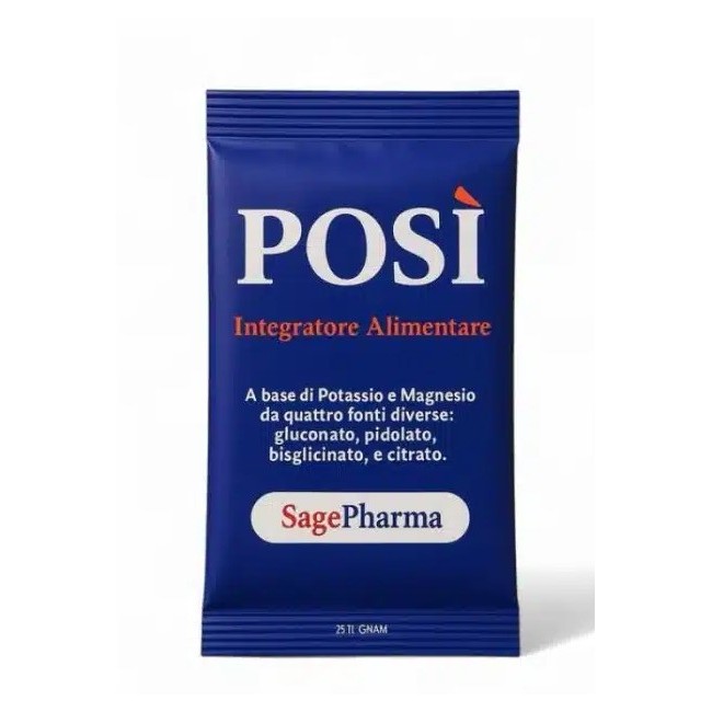 Sage Pharma Posi Vita 30 compresse da 500mg per il benessere quotidiano Sage Pharma Posi Vita 30 compresse da 500mg per il benessere quotidiano